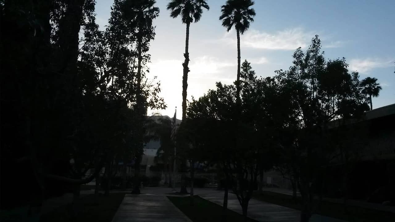 Gartenanlage Hotel Days Inn Palm Springs