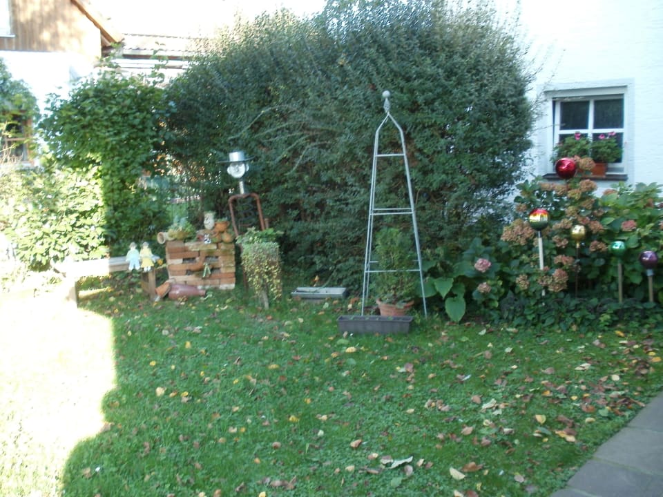 Blick vor die Haustür Ferienwohnung Mayrhofer