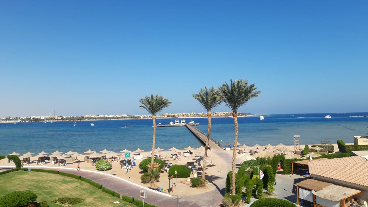 Ausblick Cleopatra Luxury Resort Makadi Bay
