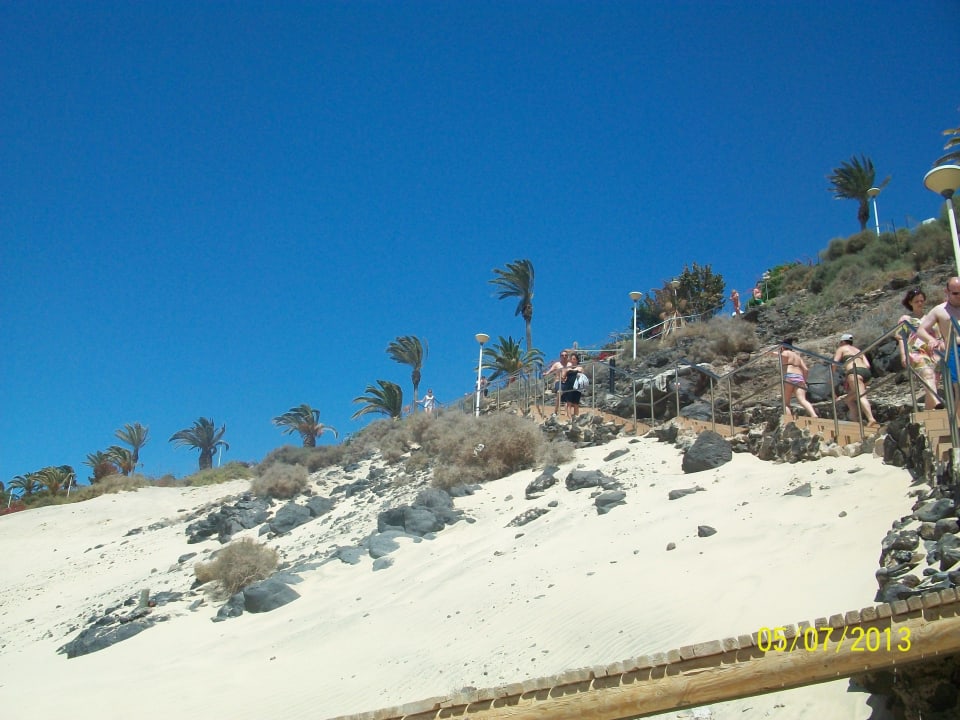 Treppe zum Strand SBH Club Paraiso Playa