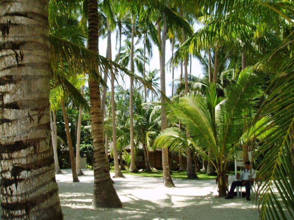 Privatbereich  des Resorts am Strand Henann Resort