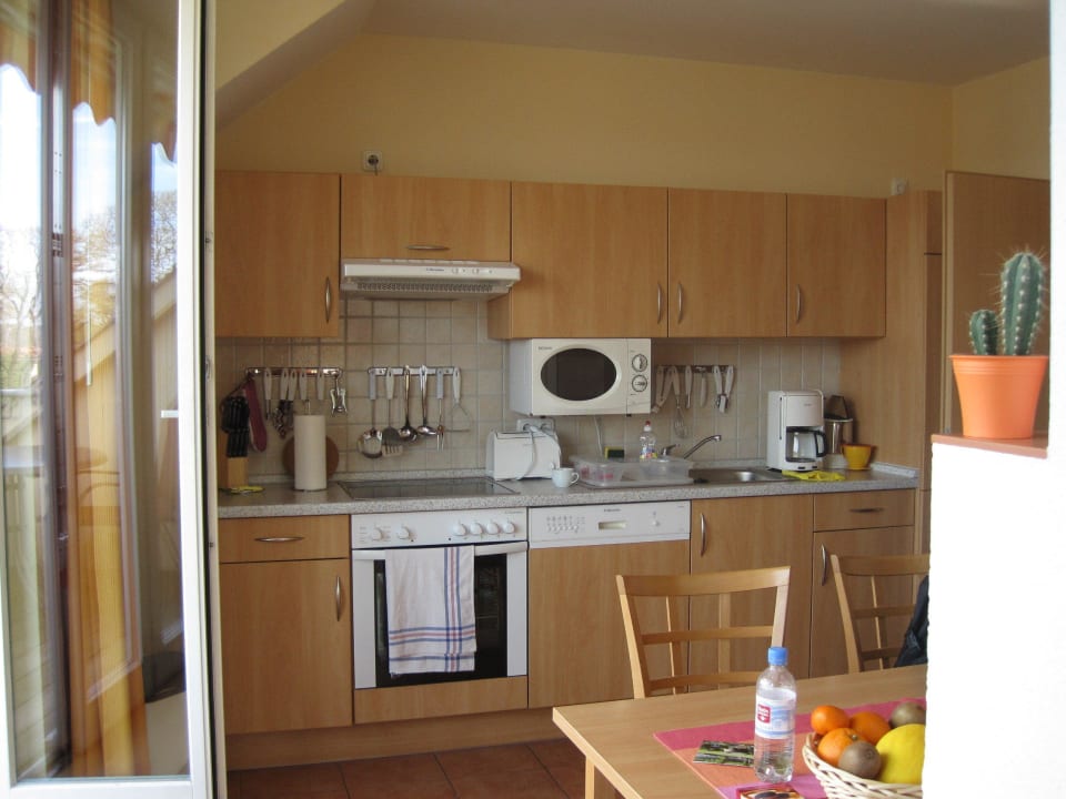 Bestens ausgestattete Küche Apartmenthaus Am Grienericksee