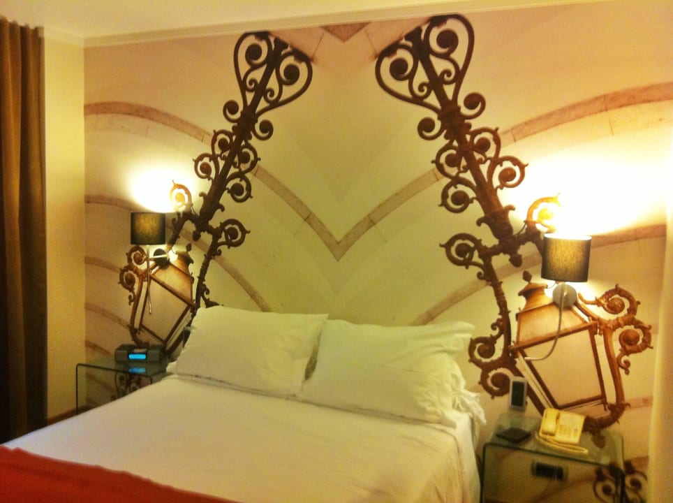 Liebevolle Wandgestaltung Hotel Marques de Pombal
