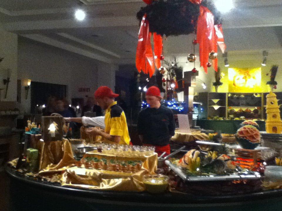 Das Menü an Heiligabend ROBINSON JANDIA PLAYA