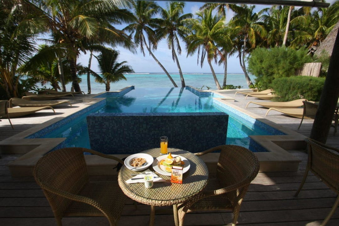 Frühstück auf den Cooks Hotel Little Polynesian