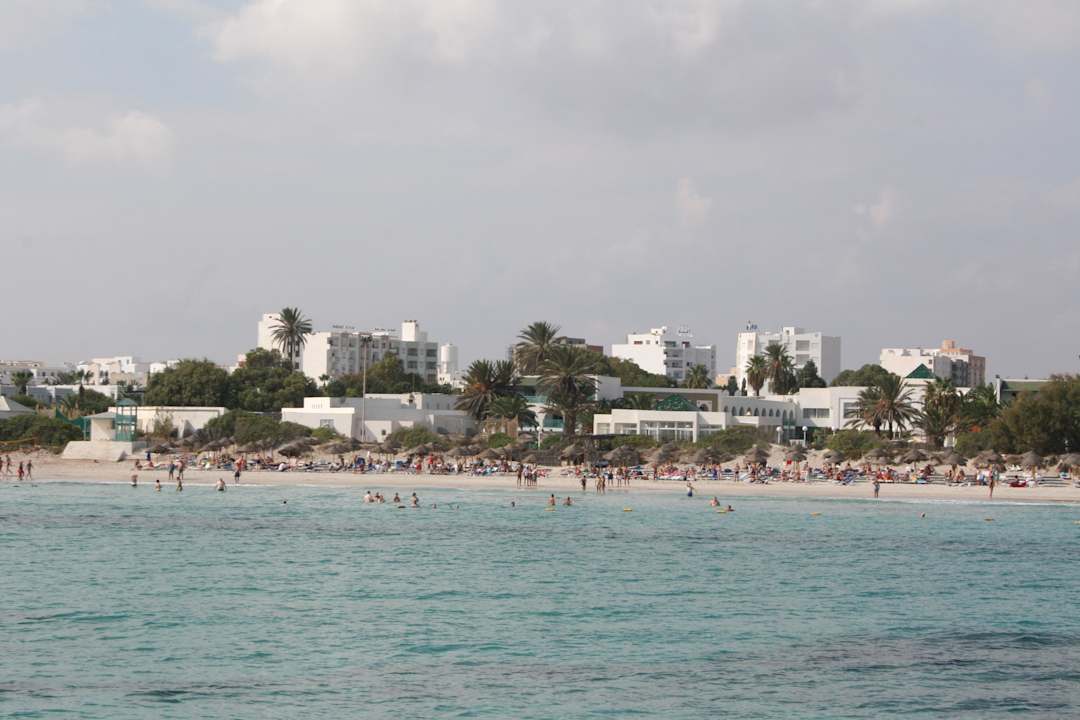 Hotel vom Meer gesehen Hotel El Mouradi Cap Mahdia