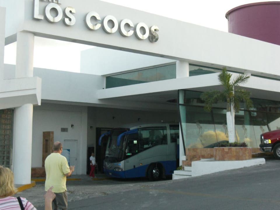 Nebeneingang Hotel Los Cocos