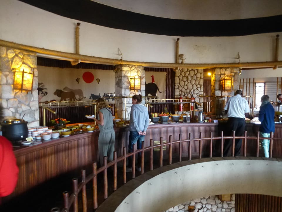 Abendessen Salt Lick Safari Lodge