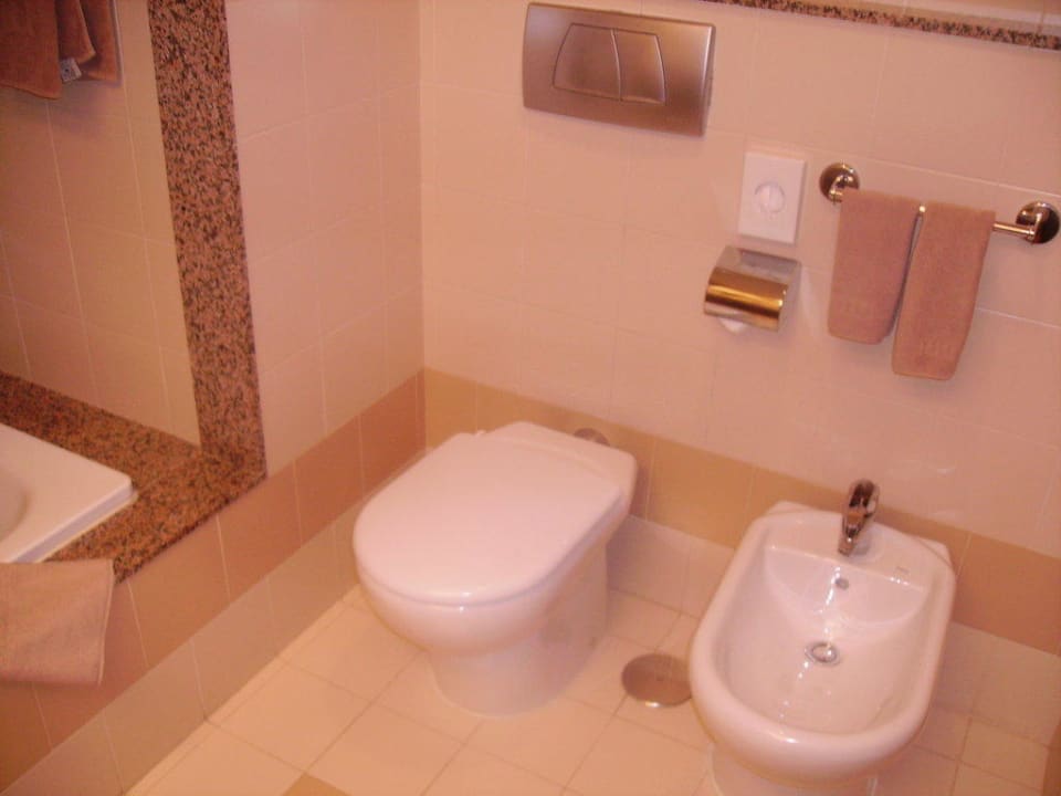Toilette und sogar ein Bidet Hotel Riu Chiclana