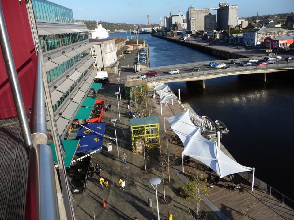 Ausblick vom Zimmer Hotel Clarion Cork