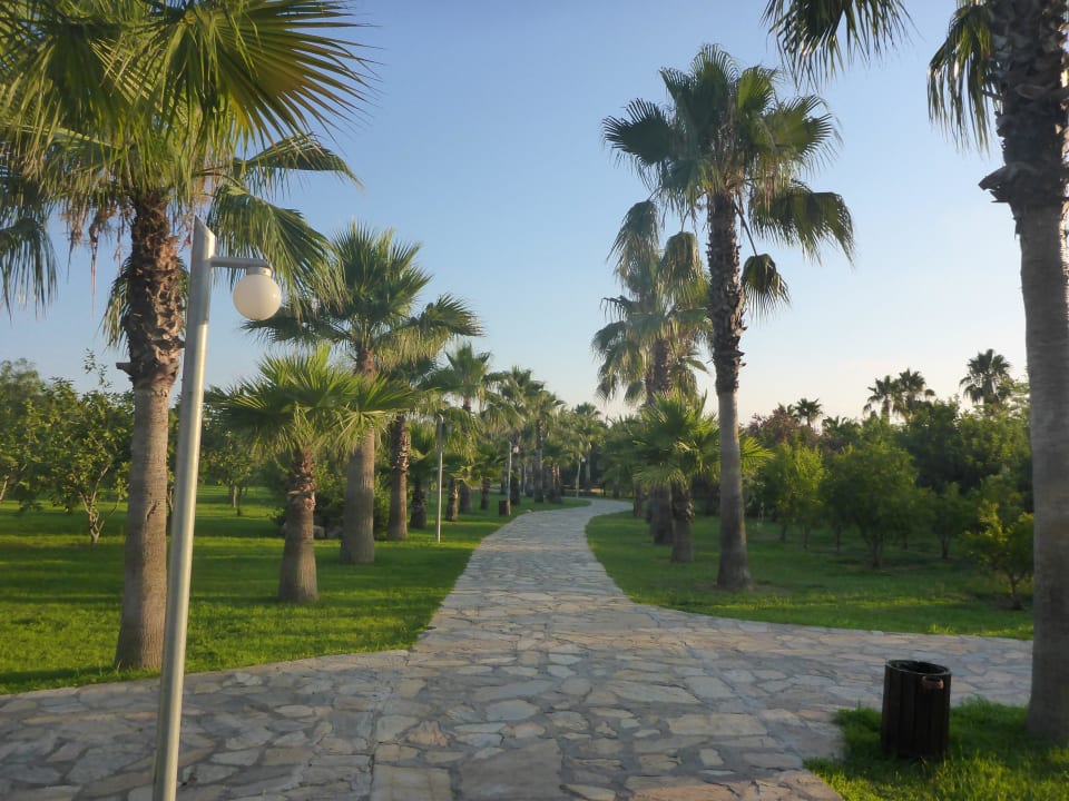 Weg zum Strand Club Grand Side