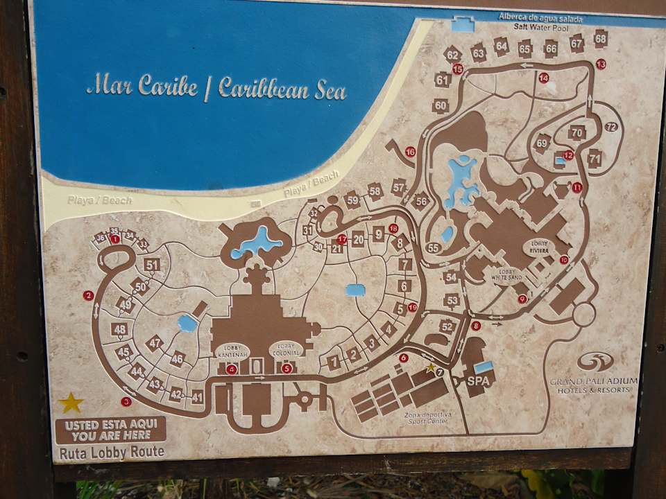 Übersicht des Resorts Grand Palladium Kantenah Resort & Spa