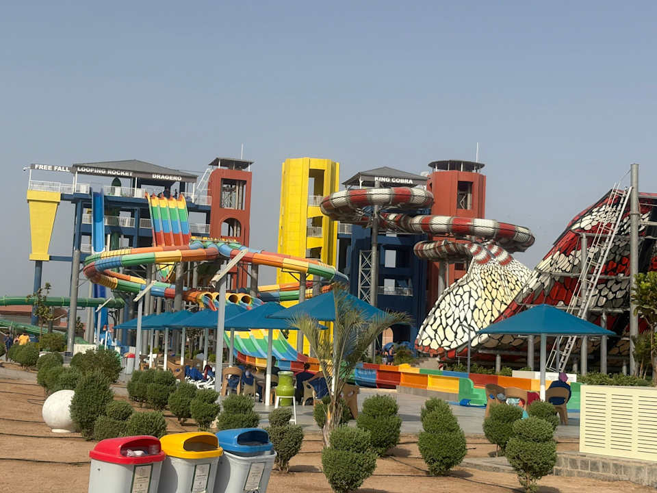 Ausblick Pickalbatros Jungle Aqua Park Resort - Neverland Hurghada