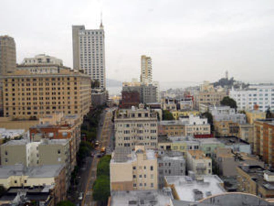Ausblick vom Zimmer Hotel San Francisco Marriott Union Square