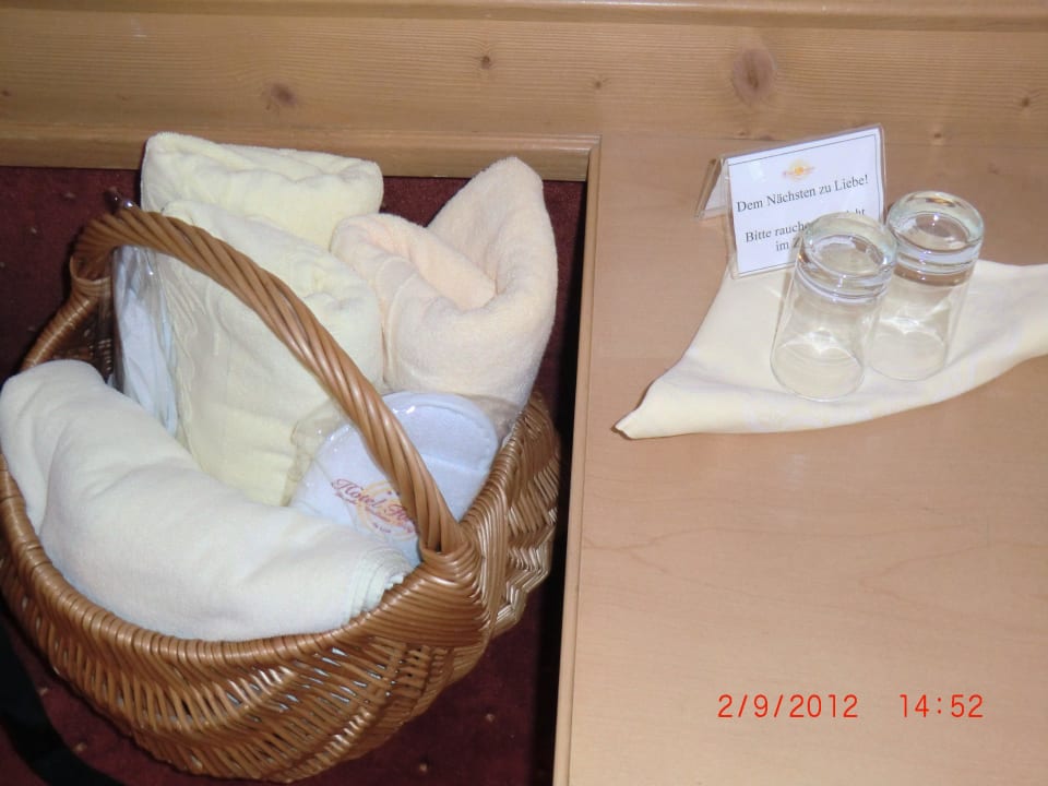 Saunakorb Hotel Forsters Naturresort