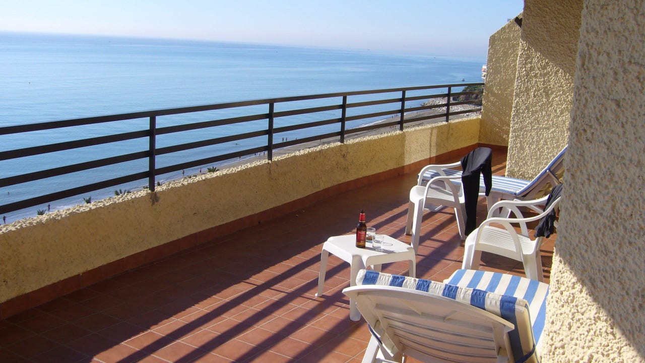Grosser Balkon der Junior Suite Meliá Costa del Sol