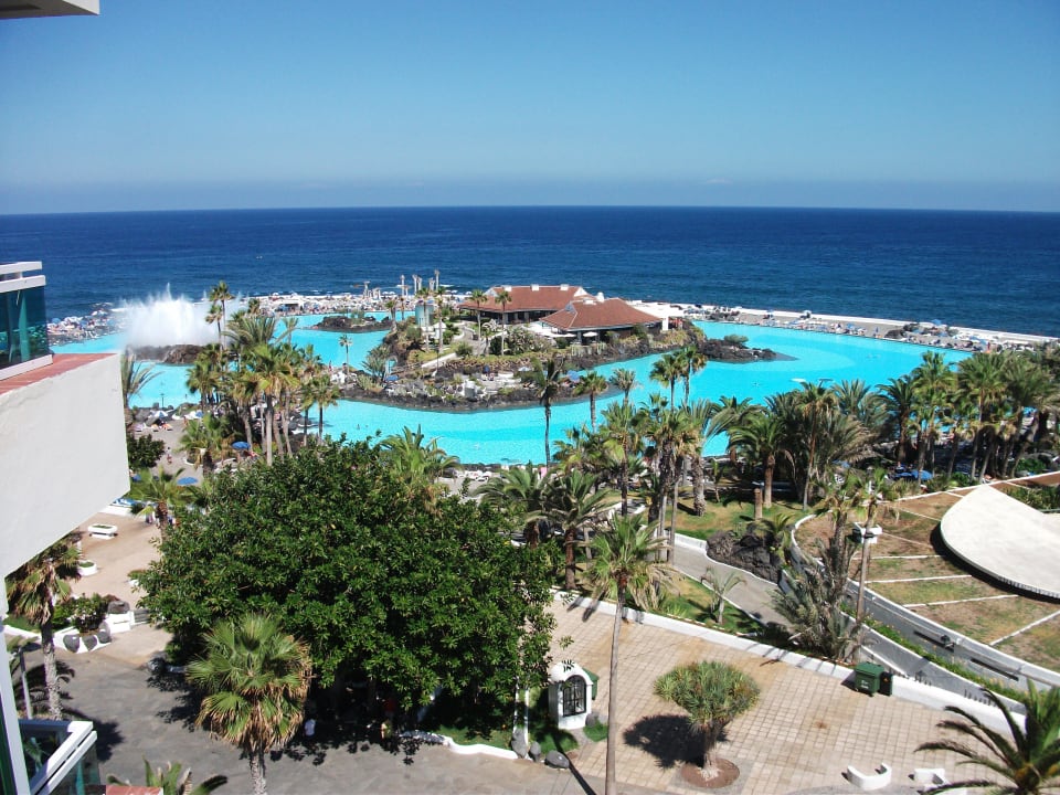 Himmlisch - von der Dachterrasse aus H10 Tenerife Playa