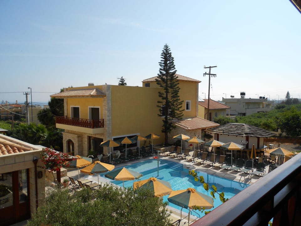 Blick vom Balkon  Hotel Cactus Village