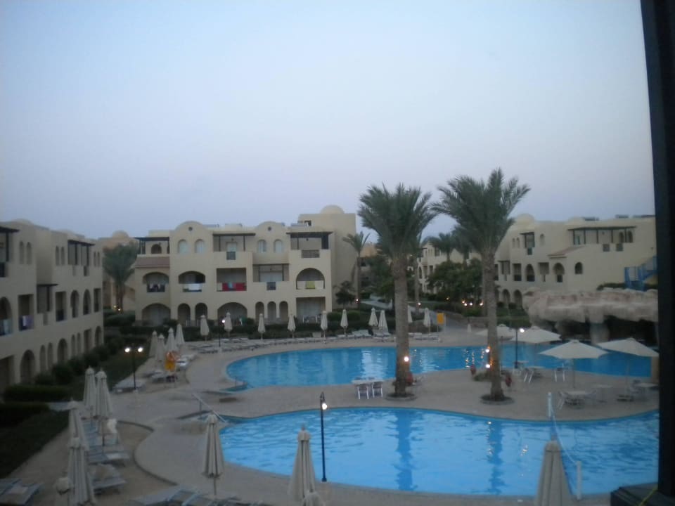 Blick von unserem Balkon Stella Garden Resort & Spa, Makadi Bay