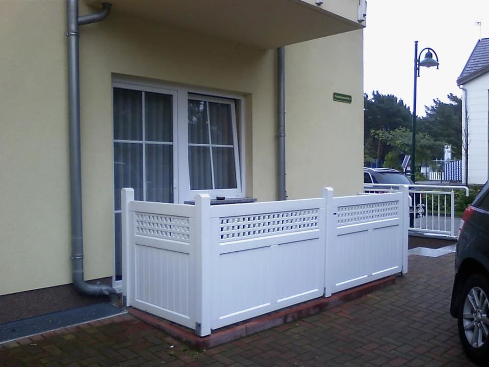 Die Terrasse Hotel Ostseeblick - direkt hinter den Dünen