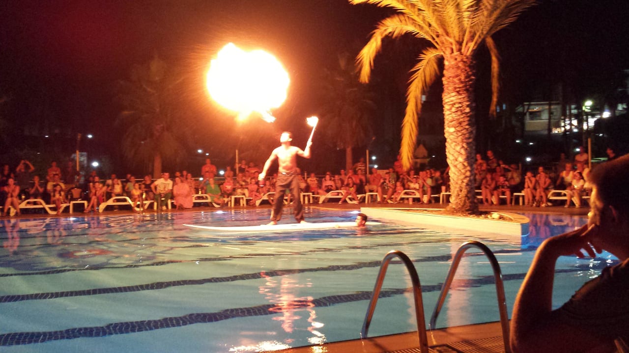 Water and Fire show Club Sidelya Hotel