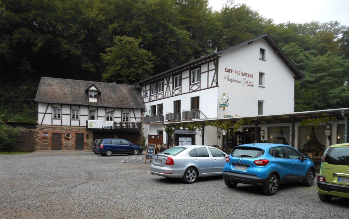 Restaurant-Gebäude Landhotel Ringelsteiner Mühle