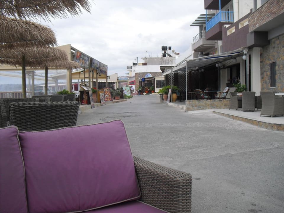 Taverne im Ort Sissi Maritimo Beach Hotel