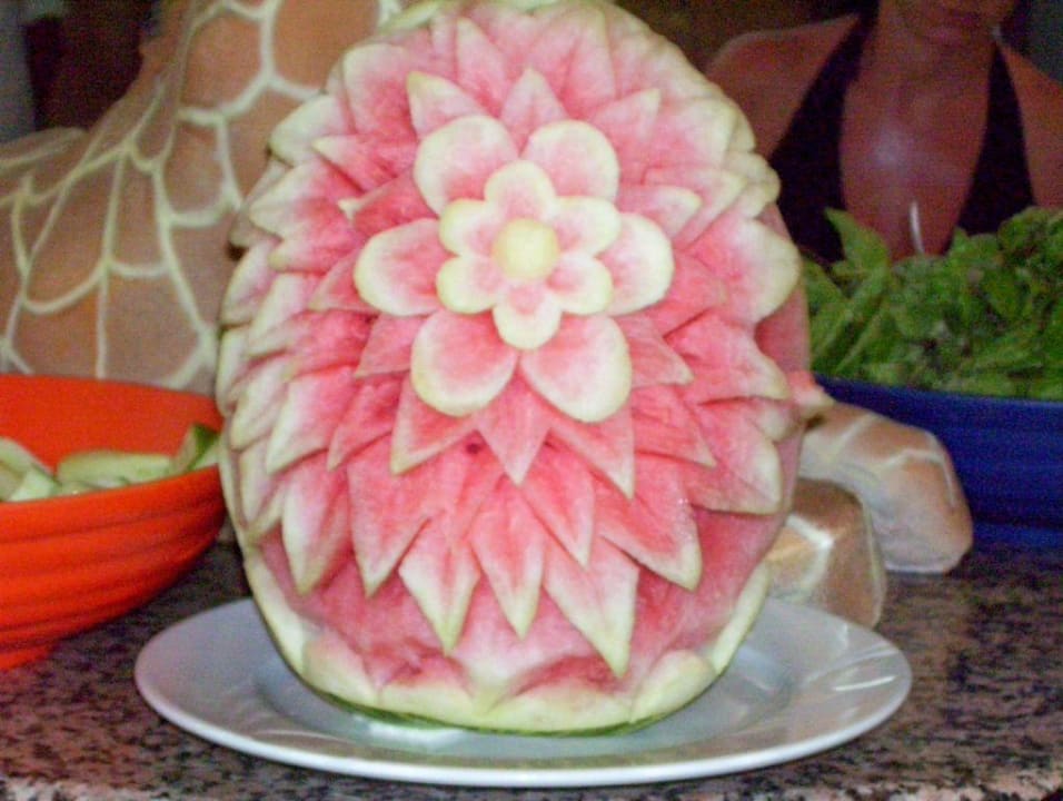 Deko beim Buffet Hotel Orfeus Park