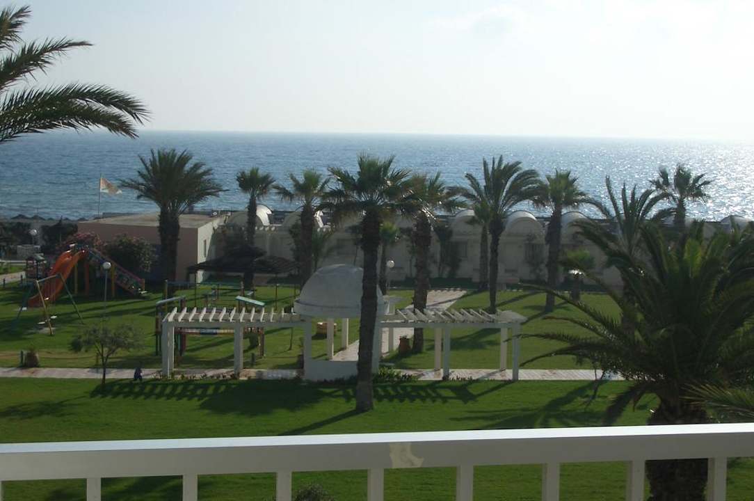Aussicht vom Balkon El Mehdi Beach Resort