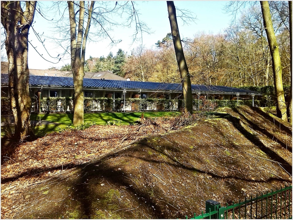 Doppelzimmer mit Terrasse im Garten Parkhotel Meppen An der Freilichtbühne