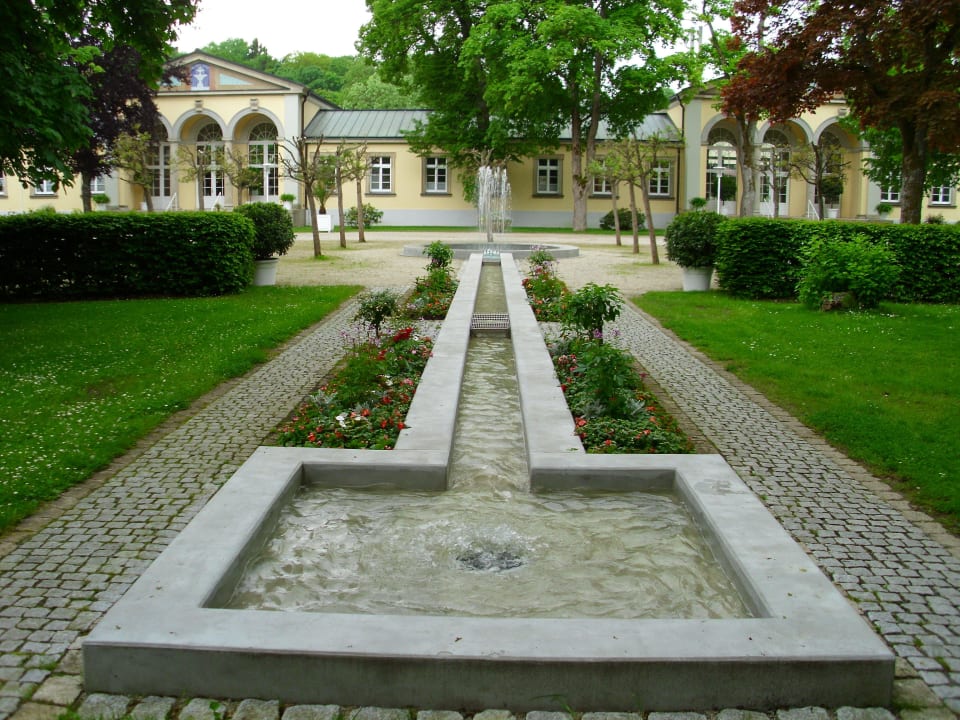 Ein kleiner ausschnitt der schönen Pakanlage relexa hotel Bad Steben