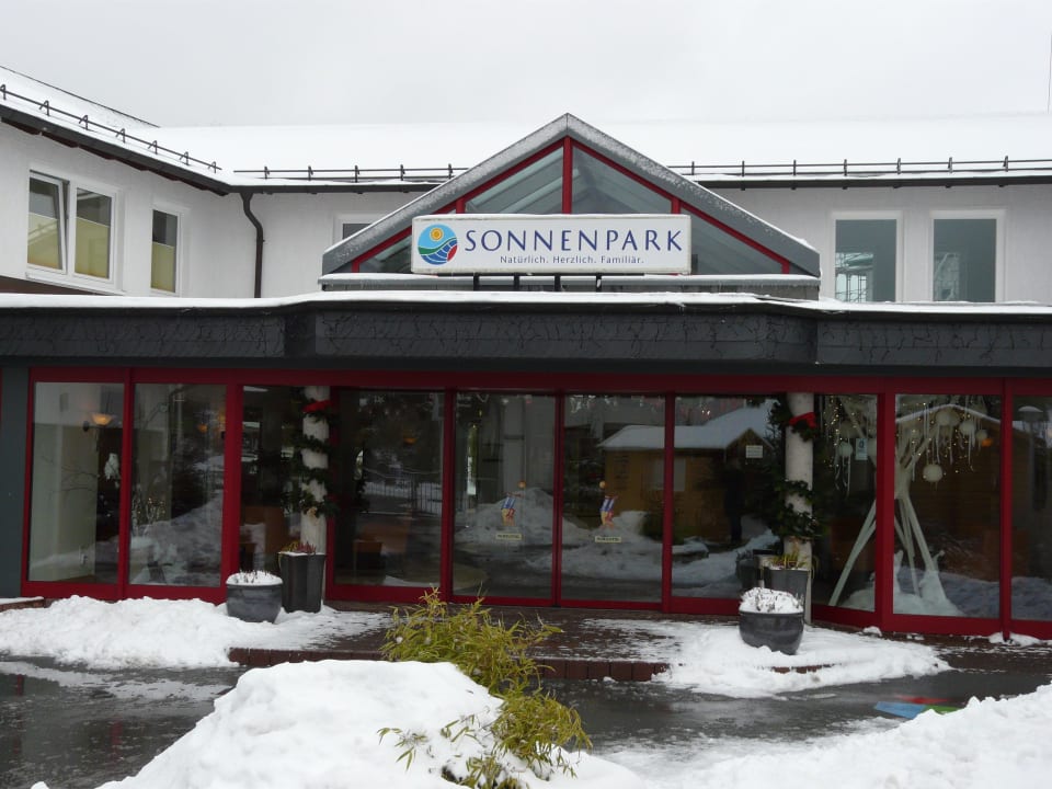 Eingang Familotel Sonnenpark