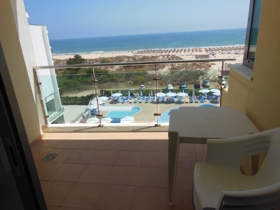 Ausblick vom 4. Stock Hotel Dunamar