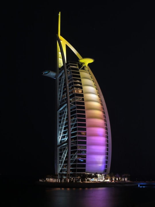 Burj Al Arab bei Nacht Burj Al Arab
