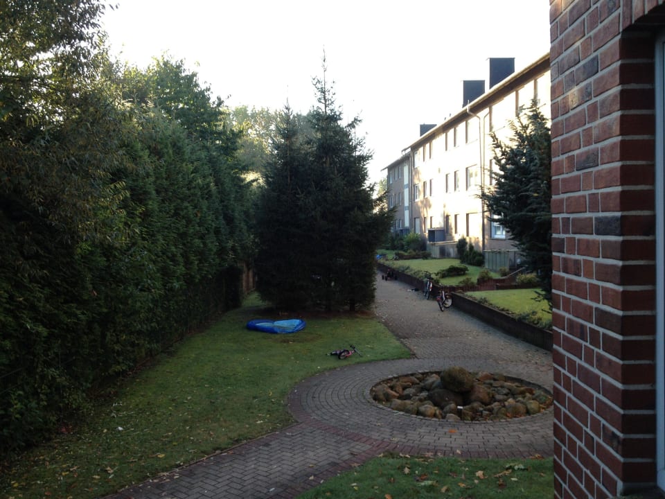 Blick vom Balkon Appart-Haus Business Appartements