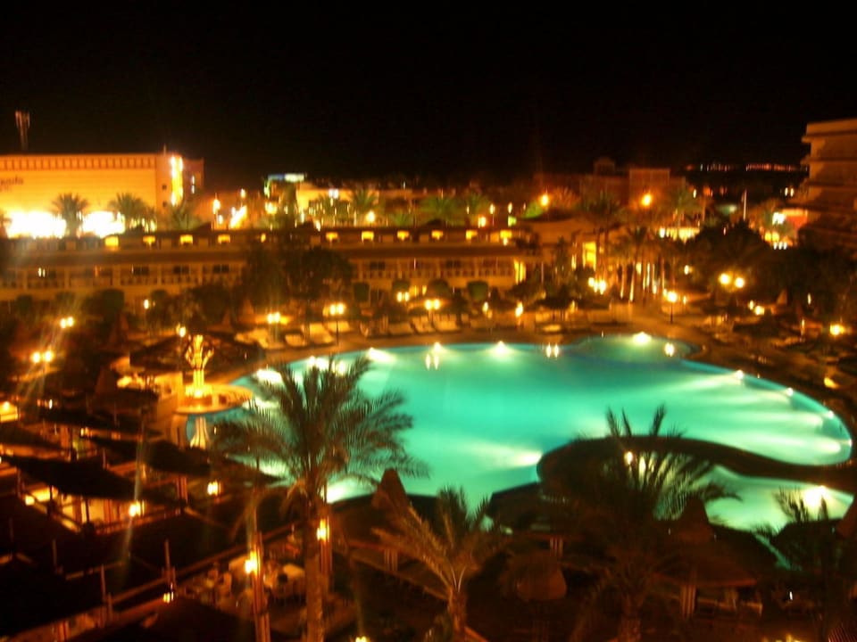 Poolblick vom Balkon aus Sindbad Club