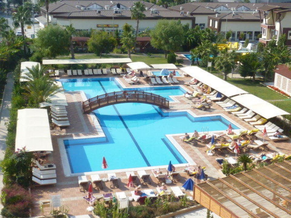 Von unserem Zimmer aus. Nächstes mal gerne wieder Hotel Sidekum