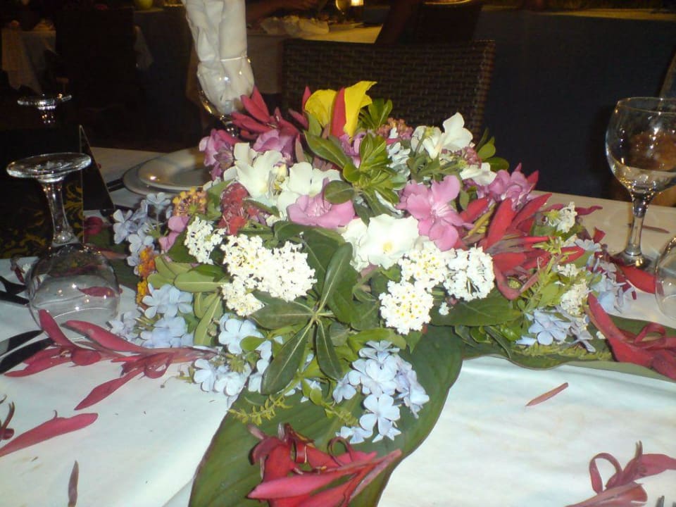 Tischdeko von unserem Hochzeitstag Monachus Family Resort Sorgun