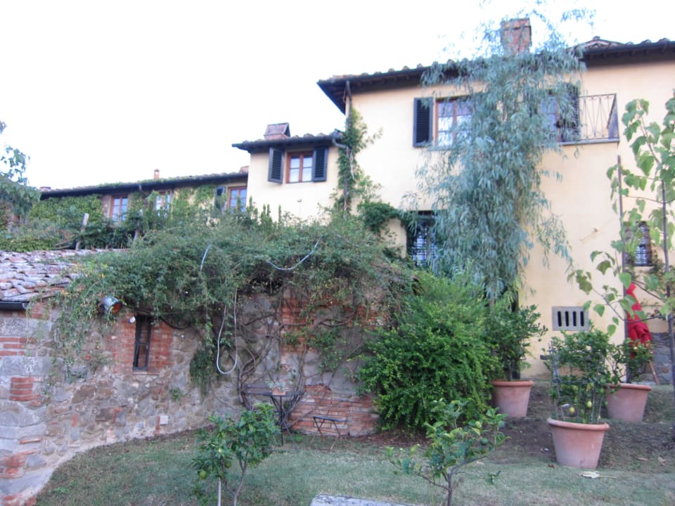 Vom Garten aus Locanda Casanuova