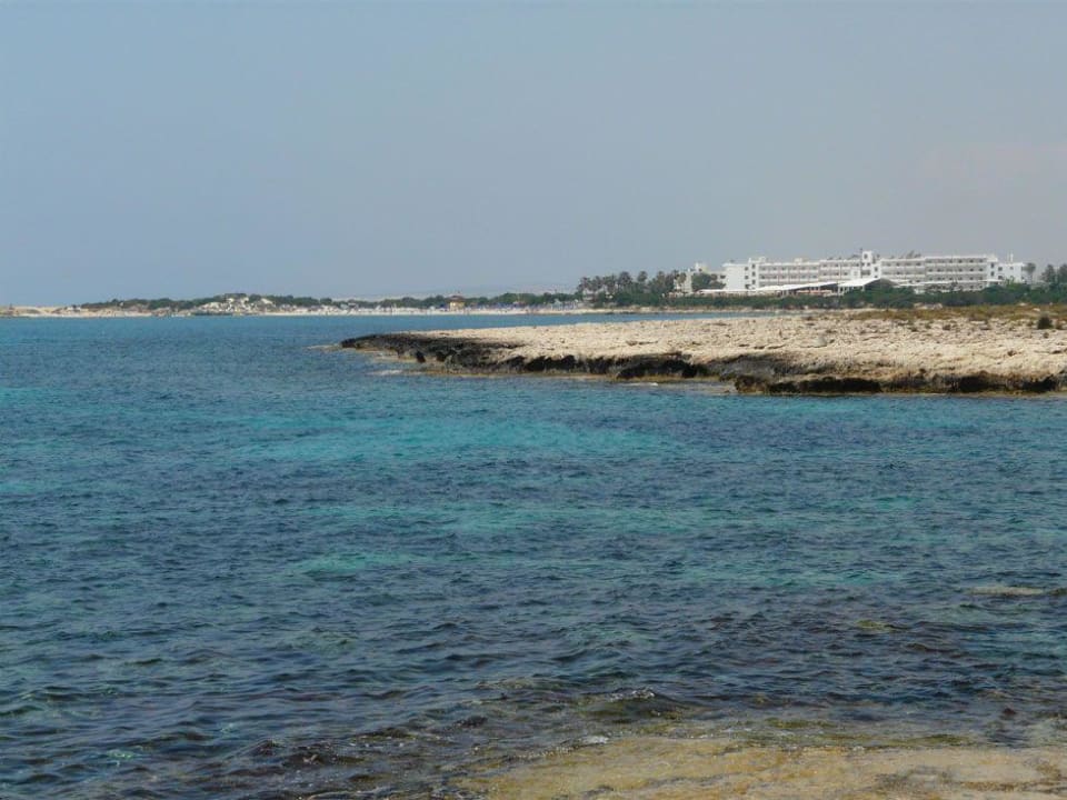 Ansicht ca. 1km Richtung Stadt Asterias Beach