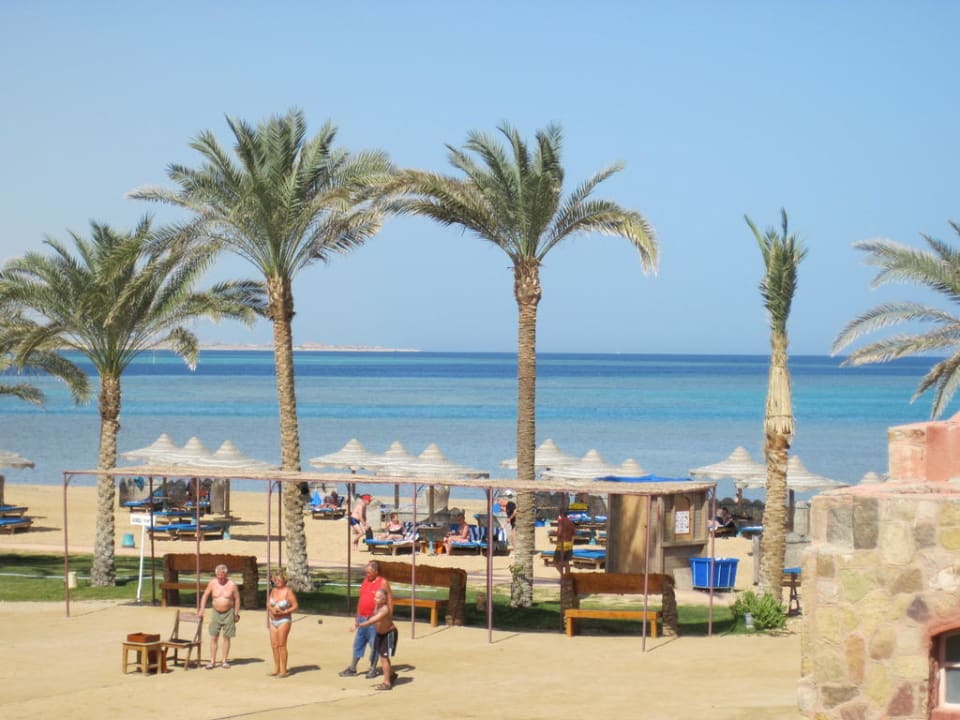 Ausblick vom Balkon Swisstouch Oriental Resort Marsa Alam
