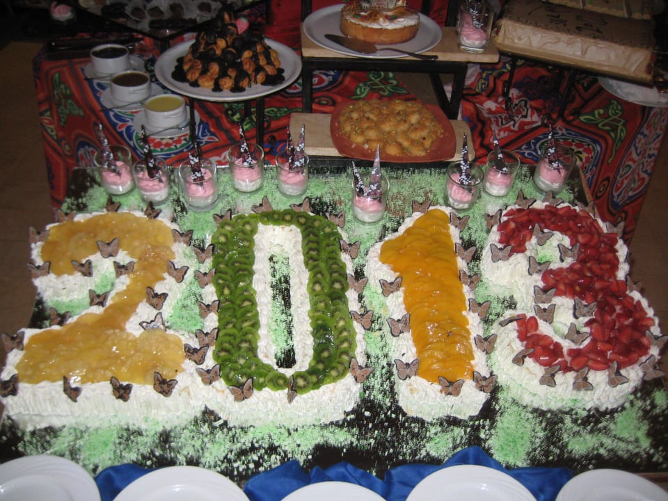 Desserbuffet Lagoon Silvester Grand Makadi