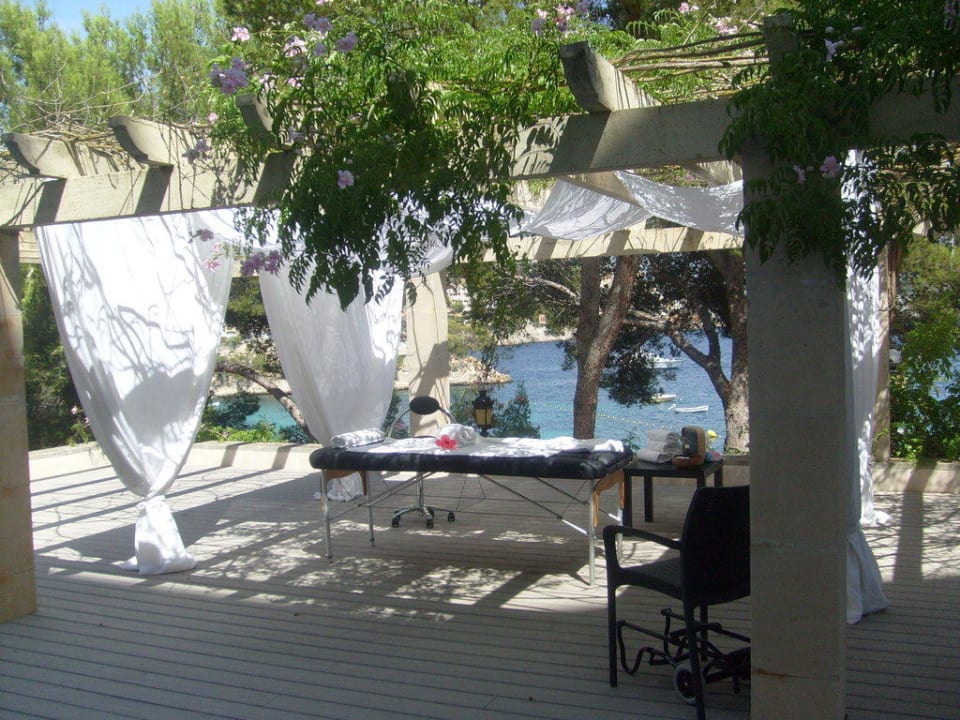 Massage unter freiem Himmel Hotel Coronado Thalasso & Spa