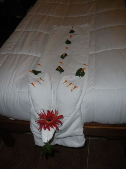 Kleine Überraschung im Zimmer Asteria Family Belek