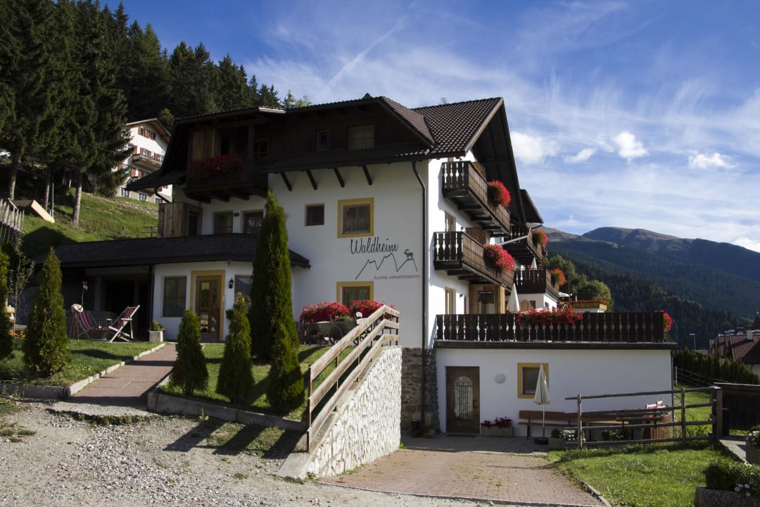 Außenansicht Waldheim Appartements