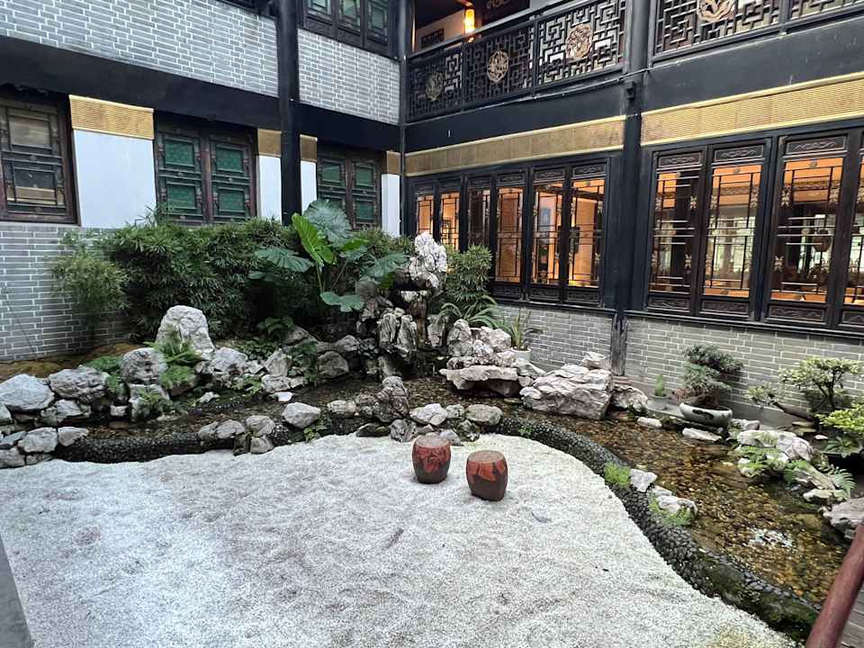 Gartenanlage Buddha Zen Hotel