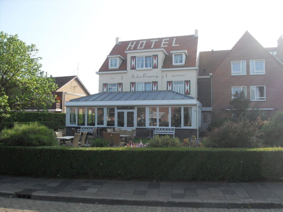 Frontansicht Hotel In den Brouwery