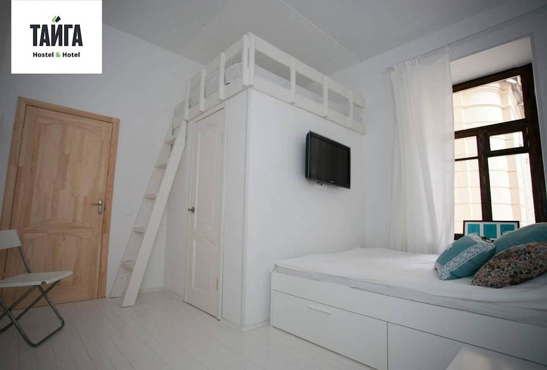 Номер Люкс Бирюза Hostel Taiga