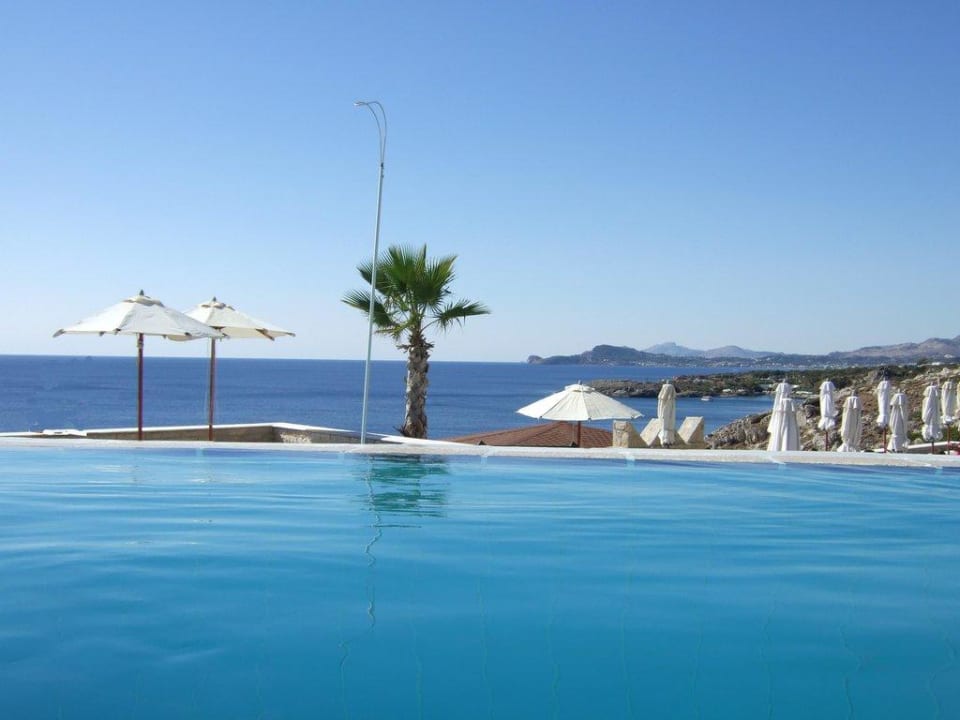 Blick auf das Meer Hotel Kalithea Horizon Royal