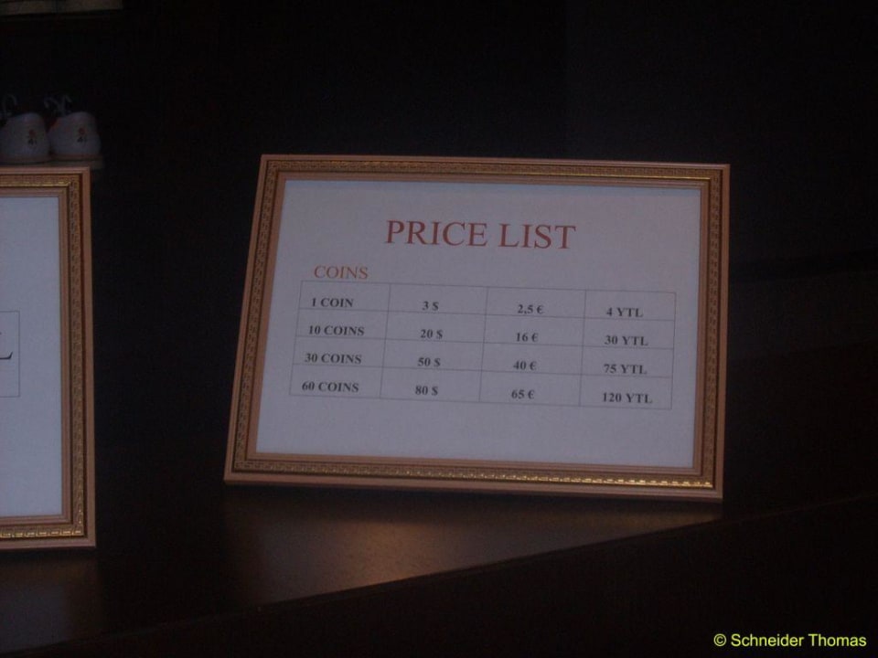 Preise im Gameroom Susesi Luxury Resort